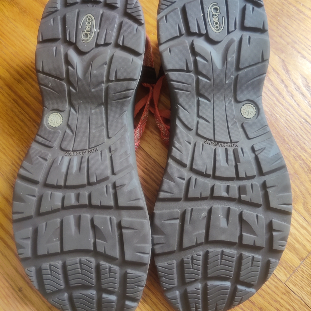 Chaco Women's Sandals - Coral and Black - Picture 3 of 5